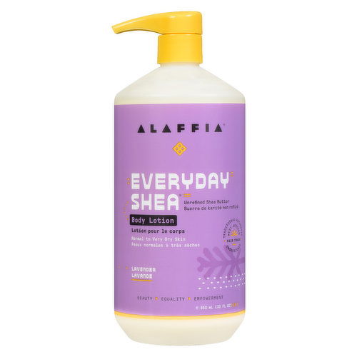 Alaffia - Shea Lotion Lavender