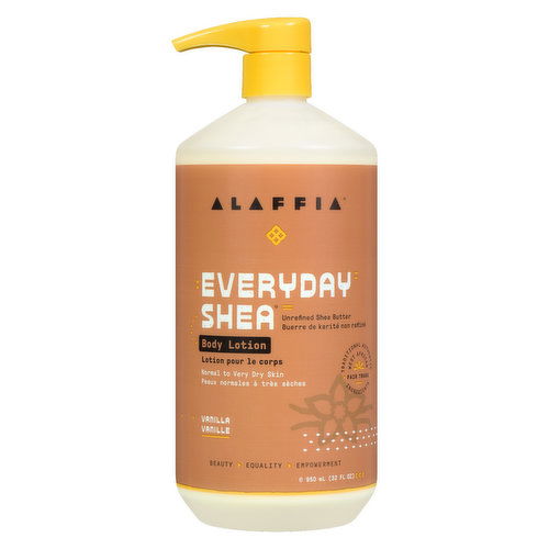 Alaffia - Shea Lotion Vanilla