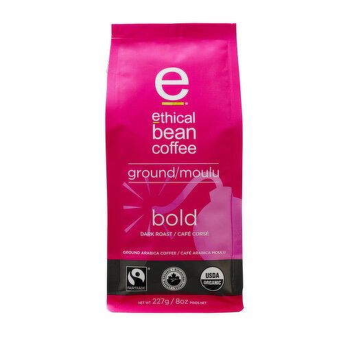 Ethical Bean - Ground Bold Dark Roast