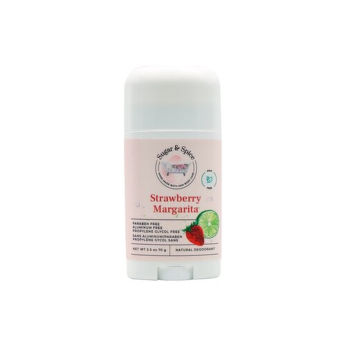 Sugar & Spice - Strawberry Margarita Natural Deodorant
