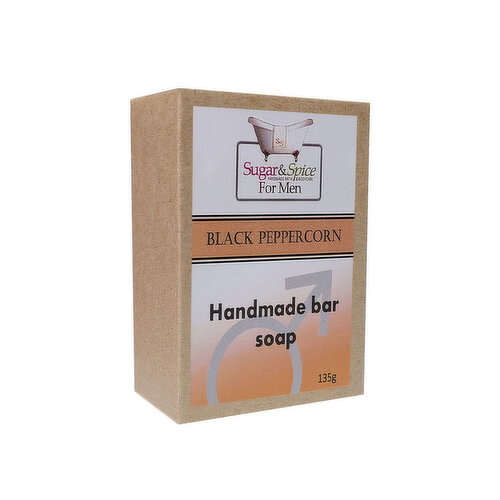 Sugar & Spice - Black Peppercorn Bar Soap