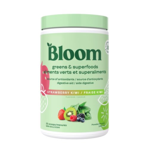 Bloom - Greens & Superfoods - Strawberry Kiwi