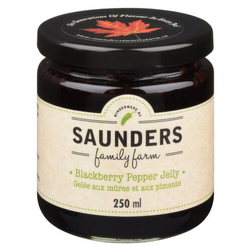 Saunders Family Farm - Blackberry Pepper Jelly