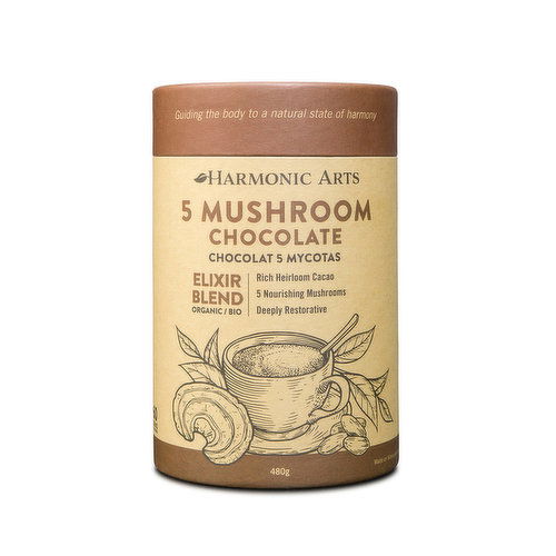 Harmonic Arts - 5 Mushroom Chocolate Elixir