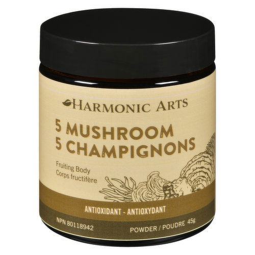 Harmonic Arts - Harmonic 5 Mushroom Concentrated Powdr