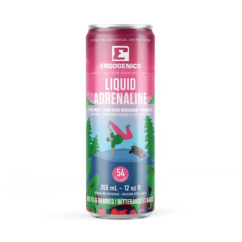 ERGOGENICS - Liquid Adrenaline - Beets & Berries