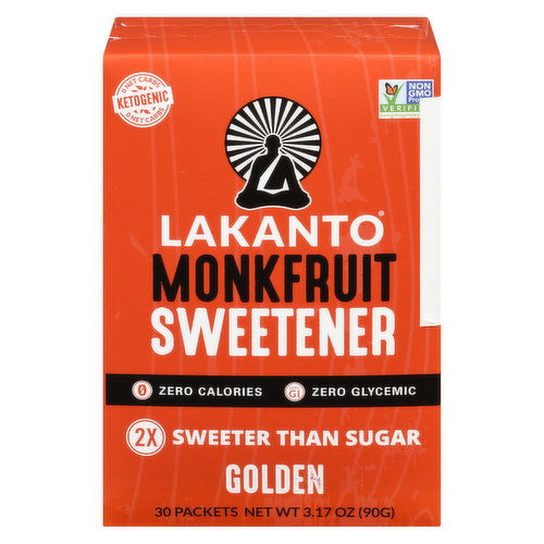 Lakanto - Monkfruit Sweetener with Erythritol Golden