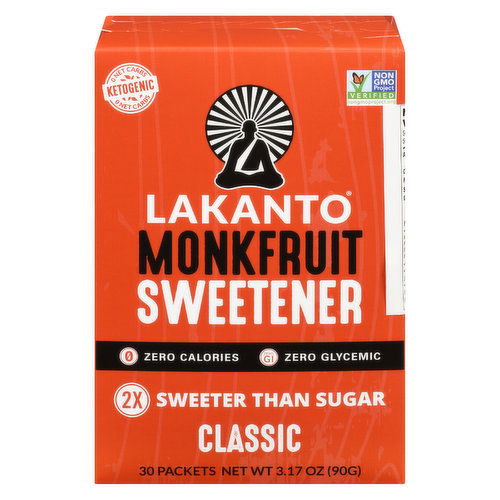 Lakanto - Monkfruit Sweetener with Erythritol Classic