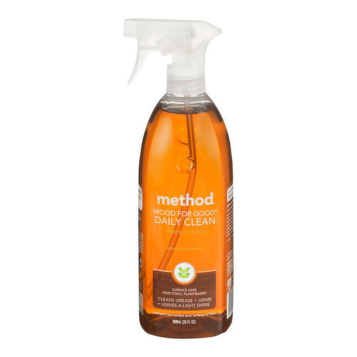 Method - Daily Clean Wood Cleaner Spray Almond