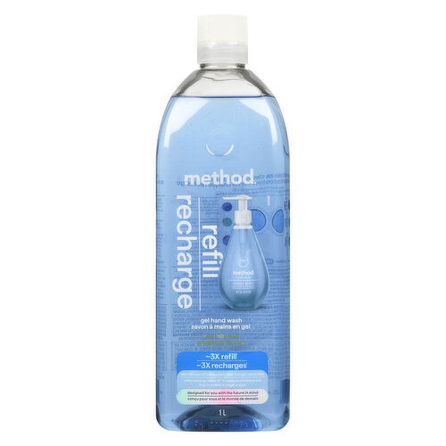 Method - Gel Hand Wash Refill Sea Mineral