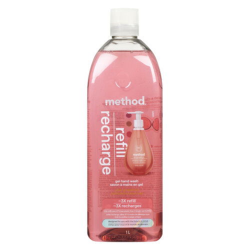 Method - gel hand wash refill