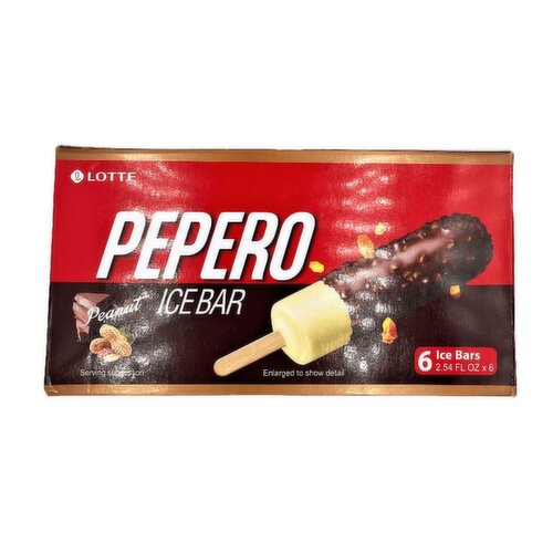 LOTTE - Pepero Peanut Chocolate Ice Cream Bar