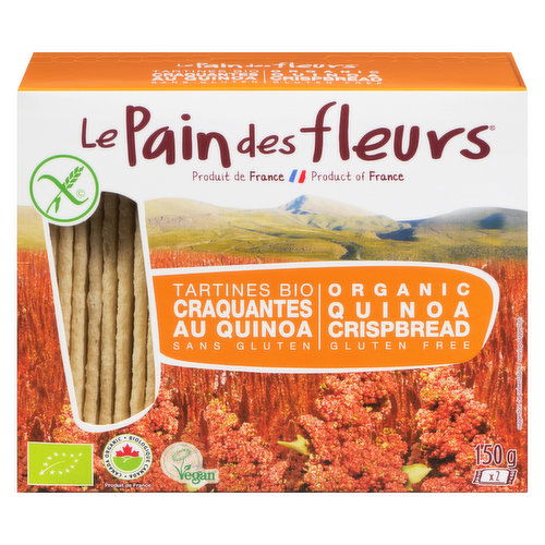 Le Pain Des Fleurs - Crispbread Quinoa Organic