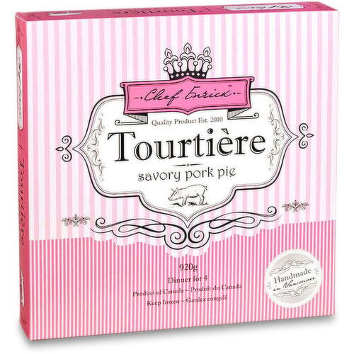 Chef Enrick - Tourtiere Family Size