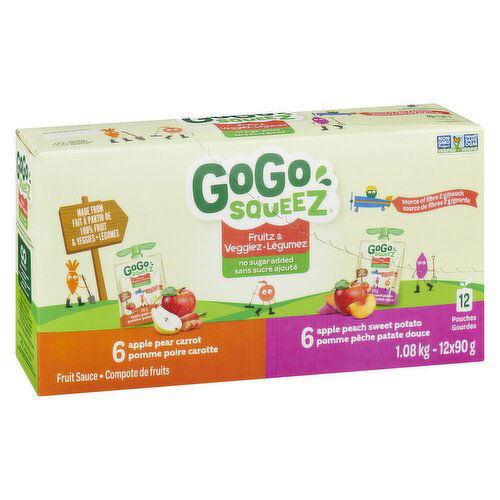 Gogo Squeez - Fruitz & Veggiez Fruit Sauce