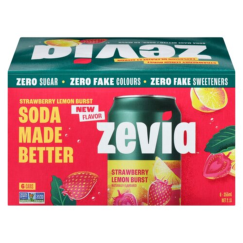zevia - Strawberry Lemon Burst