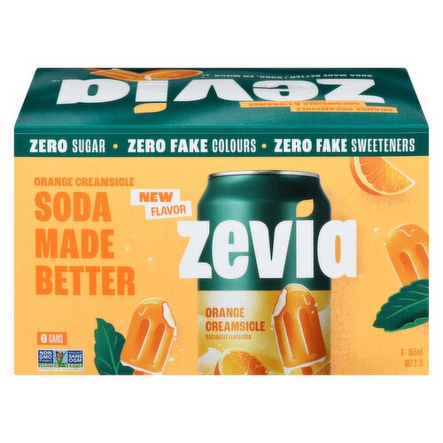 zevia - Orange Creamsicle Soda