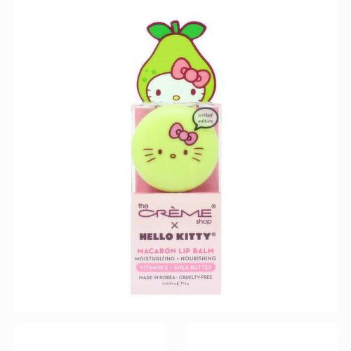 The Creme Shop - Macaron Lip Balm Hlo Kitty Juicy Pear