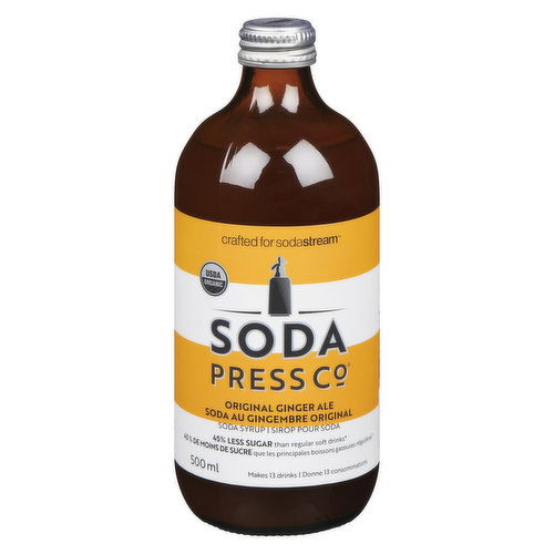 SodaStream - Soda Press Co Original Ginger Ale