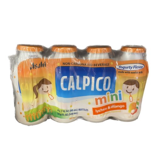 Calpico - Mini Yogurt Soft Drink - Lychee & Mango