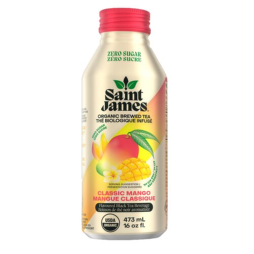 Saint James - Organic Brewed Black Tea - Mango