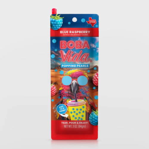 Boba Vida - Pouch Blue Raspberry
