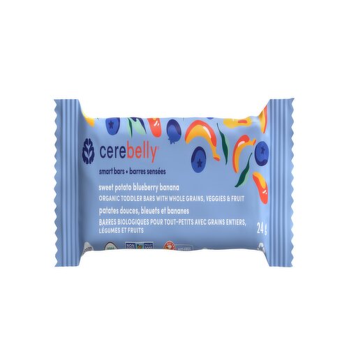 Cerebelly - Smart Bars Sweet Potato Blueberry Banana