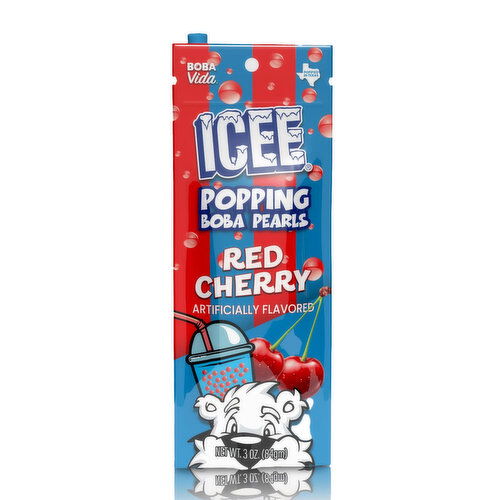 Boba Vida - ICEE Red Cherry Popping Boba Pearls