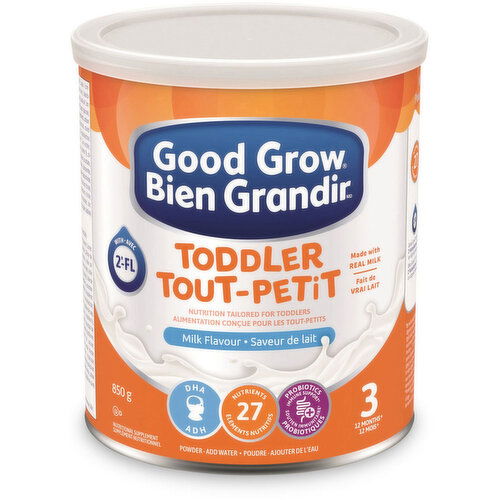 Nestle - Good Grow Toddler Powder Formula, Milk Flavour