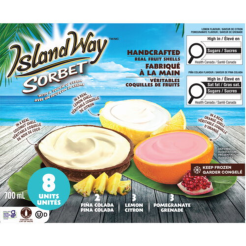 Island Way - Sorbet Variety Pack