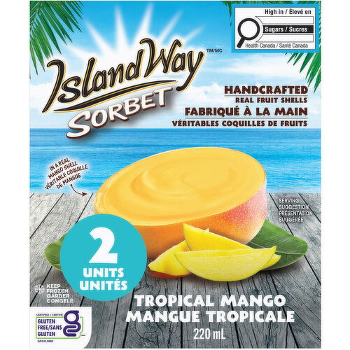 Island Way - Sorbet - Tropical Mango