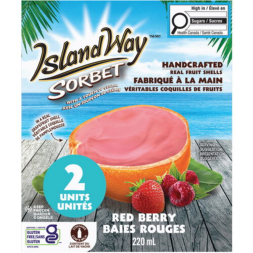 Island Way - Sorbet - Ruby Berry