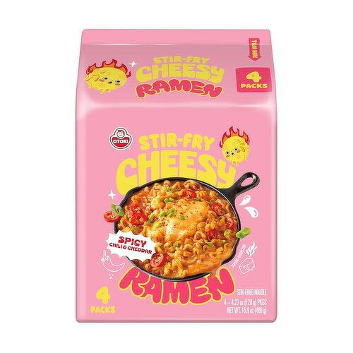 OTTOGI - Stir-Fry Spicy Cheese Ramen