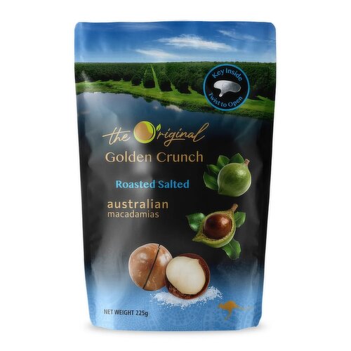 Golden Crunch - The Original Macadamias - Roasted Salted