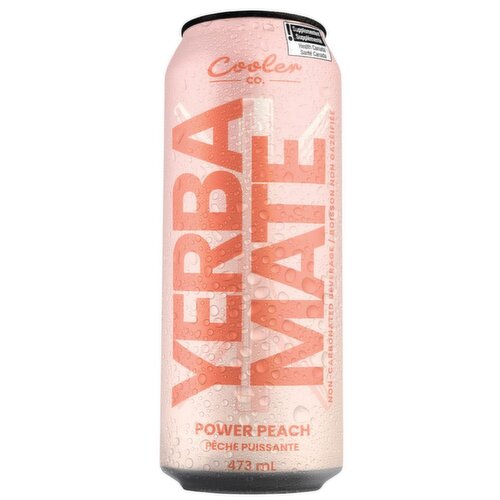 Cooler Co - Yerba Mate - Power Peach