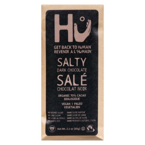 HU Organic - Dark Chocolate Salty Organic