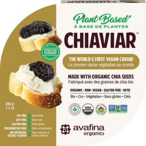 Avafina - Vegan Chiaviar Organic