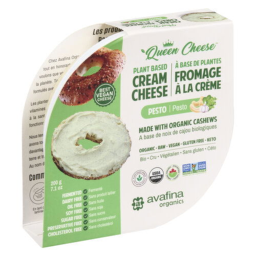 Avafina - Vegan Cheese Spread Pesto Organic