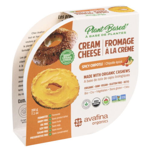 Avafina - Vegan Cheese Spread Chipotle Organic