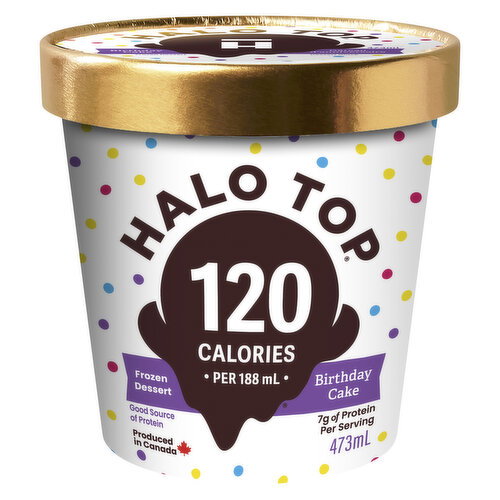Halo Top - Birthday Cake Ice Cream