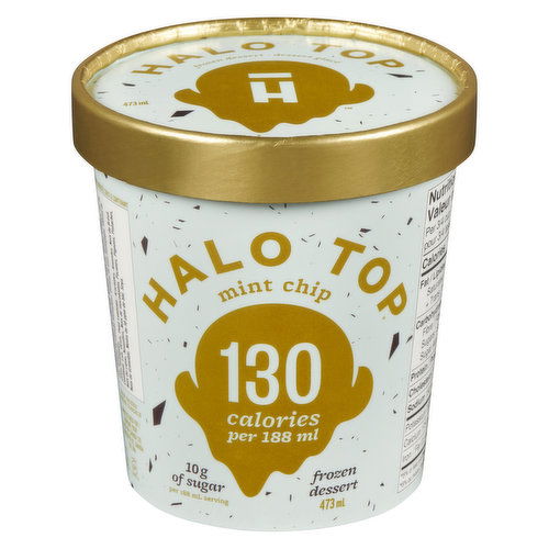 HALO TOP - Frozen Dairy Dessert - Mint Chip