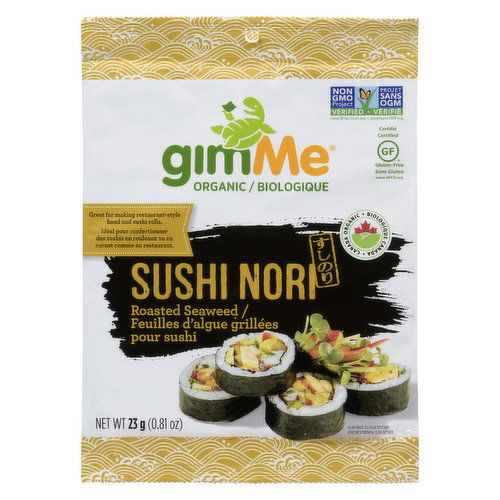 Gimme - Sushi Nori Roasted Seaweed