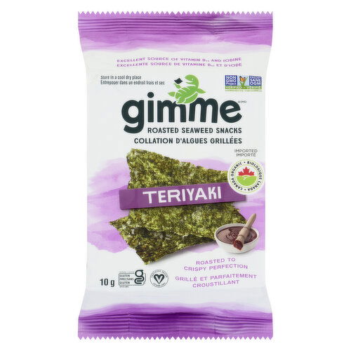 Gimme - Roasted Seaweed Snack Teriyaki