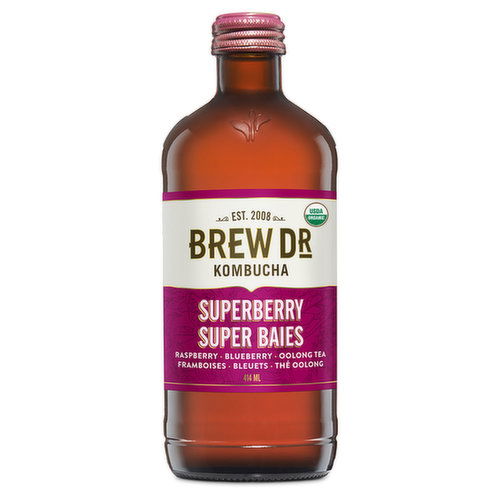 Brew Dr Kombucha - Superberry Organic