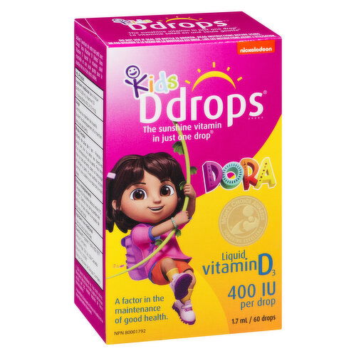 Ddrops - Kids Dora 400IU