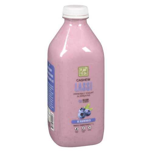 Plant Veda - Lassi Drinkable Yogurt Blueberry