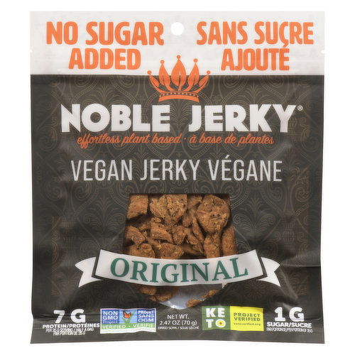 Noble Jerky - Jerky Strips No Sugar Added Original