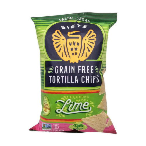 Siete - Grain Free Tortilla Chips Lime