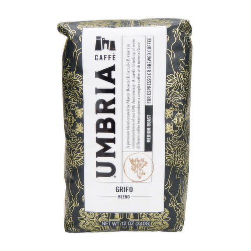 Caffe Umbria - Grifo Blend Medium Roast Coffee