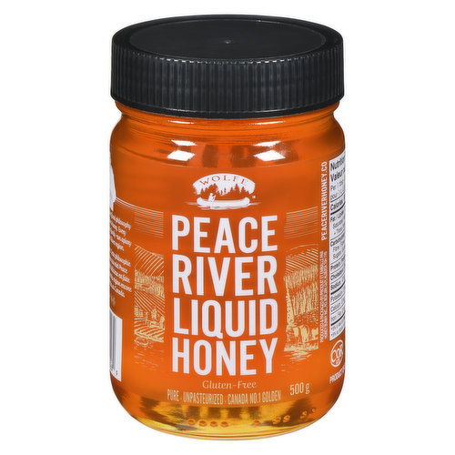 Peace River Honey - Honey Liq Pure No1 White Jar